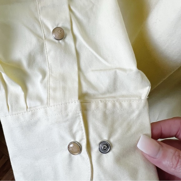Walls Ranchwear - Yellow Pearl Snap Long Sleeve Button Down - Sz. 2X - Picture 11 of 12